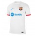Barcelona Frenkie de Jong #21 Koszulka Wyjazdowych 2023-24 Krótki Rękaw